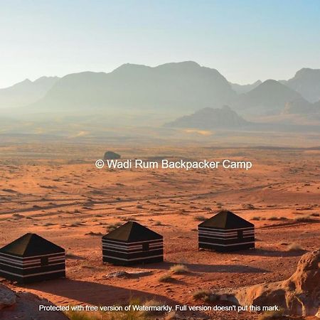 Wadi Rum Backpacker Camp מראה חיצוני תמונה
