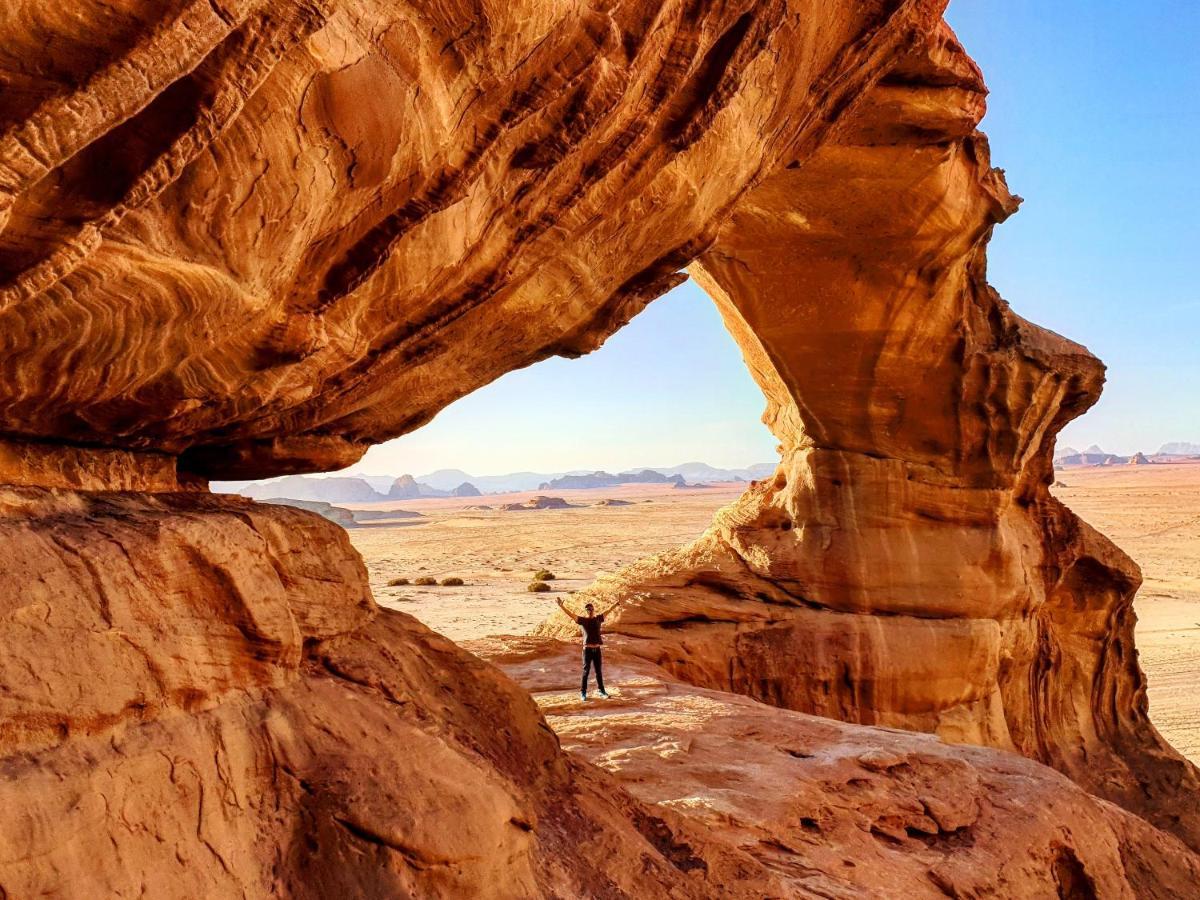 Wadi Rum Backpacker Camp מראה חיצוני תמונה