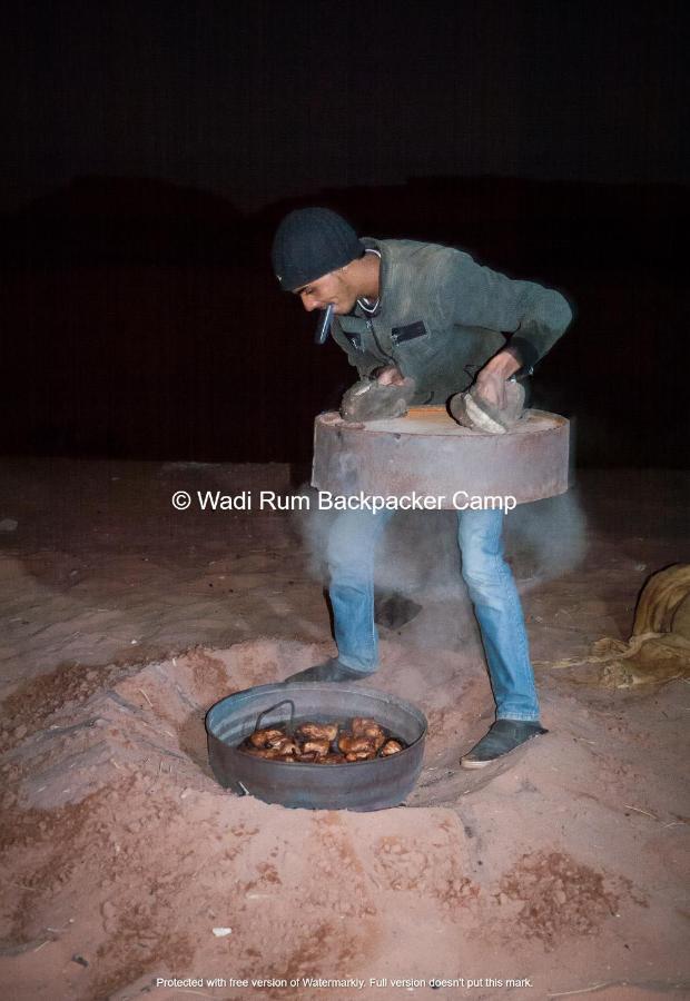 Wadi Rum Backpacker Camp מראה חיצוני תמונה