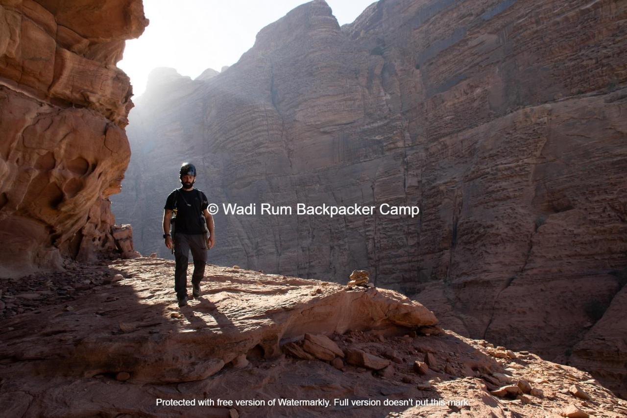 Wadi Rum Backpacker Camp מראה חיצוני תמונה