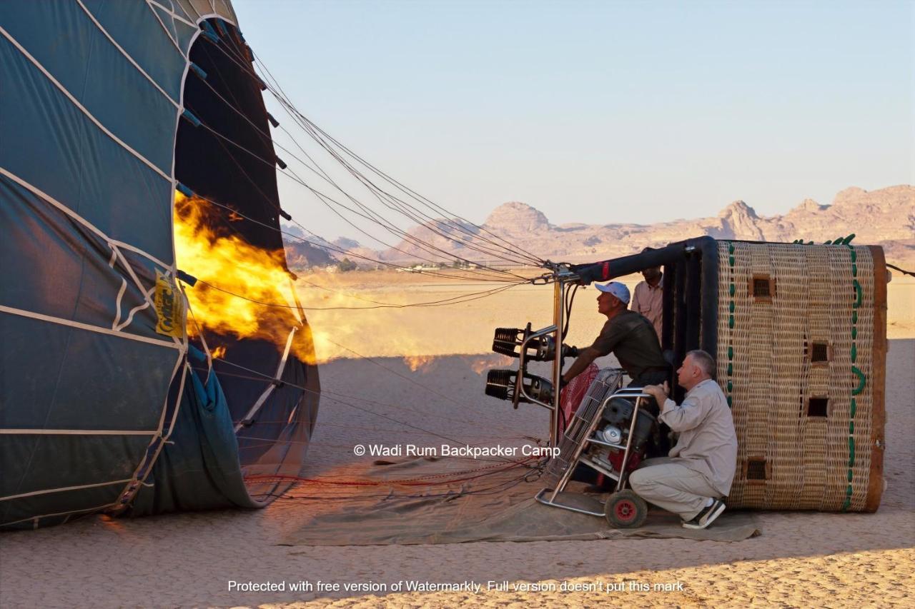 Wadi Rum Backpacker Camp מראה חיצוני תמונה