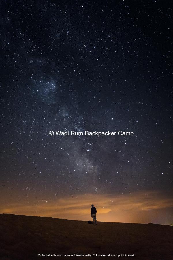Wadi Rum Backpacker Camp מראה חיצוני תמונה