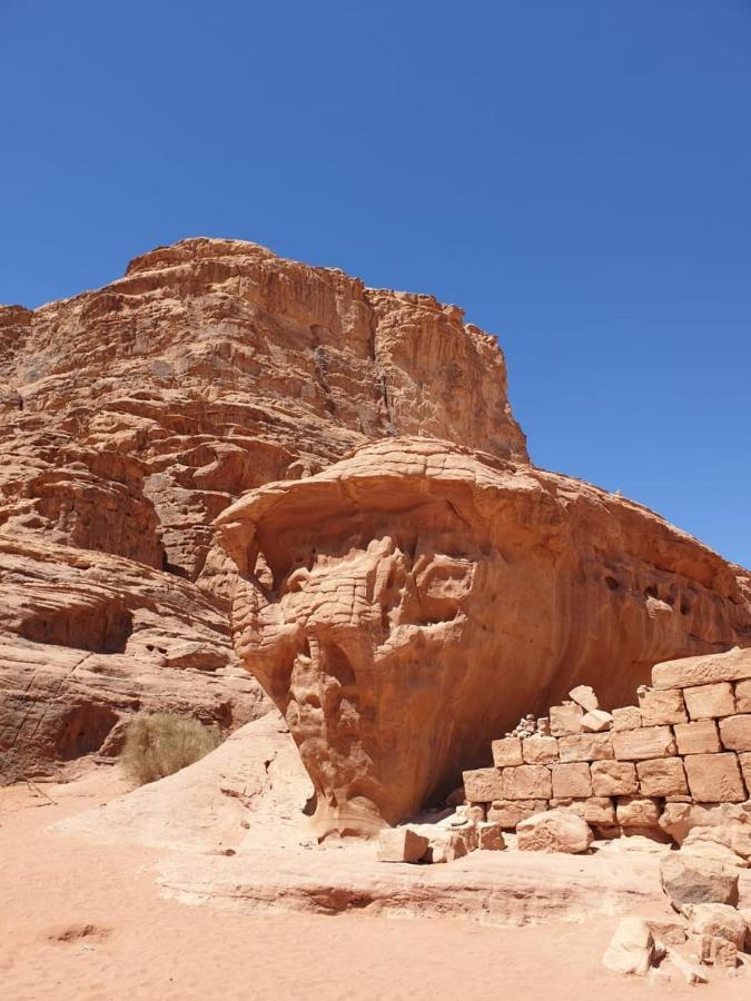 Wadi Rum Backpacker Camp מראה חיצוני תמונה